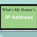 Basic image showing 'What's my routers IP address"